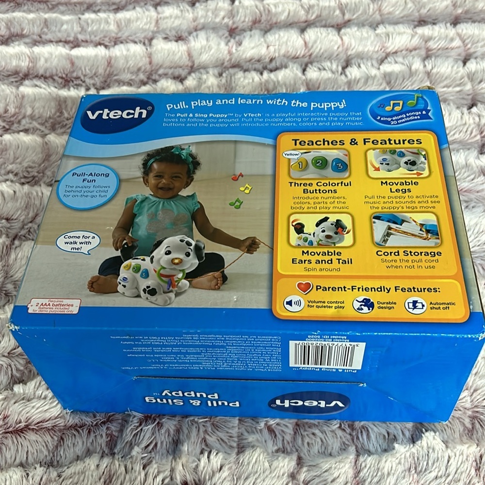 Pull and Sing Puppy Toy New - Picture 2 of 4